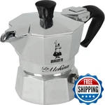Bialetti BIA290493 Mokina Coffee Maker 1/2 Cup Black New. Price: $136.72.