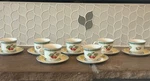 7 Villeroy Boch French Garden Fleurence Cup&saucer Sets Used. Price: $165.00.