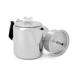 Gsi Outdoors Percolator Coffee Pot Glacier Stainless Steel With Silicone Ha... New. Price: $71.74.