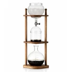 Nispira Cold Brew Coffee Drip Tower Iced Maker Wooden Stand 6 8 Cup Nwob Open. Price: $55.00.
