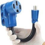 Amp To Adapter Power Cord Male Plug Fe Size: 15M50F New. Price: $26.24.