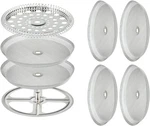 8 Pieces French Press Replacement Parts Stainless Steel Set, 6+2 New. Price: $14.76.