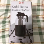 Cold Brew Coffee MAKER,64 Oz Mason Jar Pitcher With Stainless Steel Filter New. Price: $14.00.