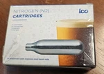 Ico 10PCS N2 Cartridges Nitrogen For Cold Brew Coffee Maker Open. Price: $17.99.
