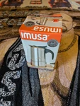 New** Imusa Espresso Stainless Steel Stovetop 6 Cup Coffeemaker. Price: $12.00.