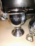 Vtg United Automatic Chrome Coffee Maker Set Model 840A Power-cord Tested Used. Price: $40.00.
