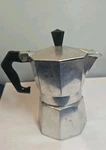 Vintage Junior Express Italian Espresso Maker - 12 Oz Aluminum Stovetop Moka Pot Used. Price: $9.25.