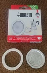 Bialetti 1 Cup Gasket Seal Filter Plate Moka Dama Break Stove Top Pot Espresso New. Price: $8.49.