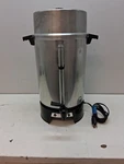 West Bend 100 Cup Automatic Coffee Maker Commercial Aluminum No. 33600 (tested) Used. Price: $50.00.