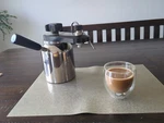 Vintage Elebak Elesa Italy Stovetop Espresso & Cappuccino Maker W/ Milk Frother Used. Price: $101.60.