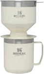 Pour Over Coffee Maker Set 12 Oz Insulated Stainless Steel Cream Gloss Stanley New. Price: $59.99.