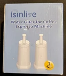 Isinlive Replacement Water Filter For Breville Barista Espresso Machine 2 Pack New. Price: $7.99.