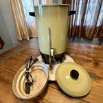 Vtg 70S West Bend Coffee Maker 30 Cup Urn Avocado Green 1971 Electric Percolator Used. Price: $30.00.