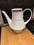 Noritake Crestwood Platinum Coffee Pot Server #4166 New W/out Lid. Price: $49.99.