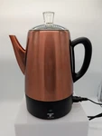 Moss & Stone Stainless Steel 10 Cup Electric Percolator Coffee Maker Used. Price: $19.95.