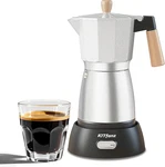 Electric Espresso Coffee Maker, Italian Pot, Moka Cuban New. Price: $64.99.