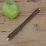 Enterprise Aluminum Co. B8730 Coffee Urn Part - Wood Side Handle Used. Price: $13.75.