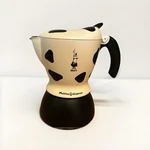 Bialetti Mukka Express 2 Cups Cappuccino Maker Made Italy. Unique Cow Print. Used. Price: $65.99.