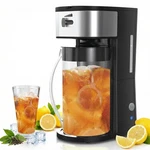 Sunvivipro 3-IN-1 Coffee And Tea Machine Brewing System With 2.5 Quart Pitcher Open. Price: $58.87.