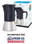 Grosche Milano 10-CUP Stainless Steel Stovetop Espresso Coffee Maker GR-408 New. Price: $58.50.