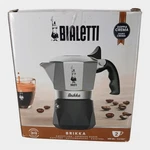 Bialetti Brikka Espresso Moka Pot Coffee Maker 2 Cups Used. Price: $59.99.