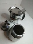 Vintage Vev Espresso Maker Inox 18/10 Stainless Steel Stovetop Rare Used. Price: $43.96.