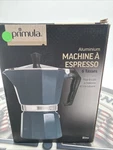 Primula 6 Cup Stovetop Espresso Coffee Maker Durable Portable Moka Pot Open. Price: $25.99.