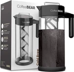 Coffee Bear Cold Maker And Iced Tea Brewer, Large Black, Clear New. Price: $28.88.