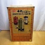 Vintage Nos Empire 42CUP Automatic Electric Party Coffeemaker/percolator New. Price: $75.00.