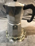 Bellemain Aluminum Espresso Coffee Moka Pot Latte Stove Top Used. Price: $29.00.