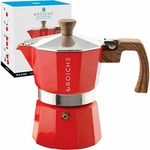 Moka Pot Stovetop Espresso Coffee Maker Brewer Percolator Latte Red By Grosche New. Price: $48.32.