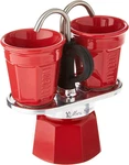 Mini Express Color: Moka Set Includes Coffee Maker 2-CUP (2.8 Oz) + Shot Gla New. Price: $143.99.