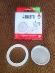 Bialetti 3 Cup Gasket Seal Filter Plate Moka Dama Break Stove Top Pot Espresso New. Price: $8.39.