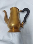 Vintage Egyptian Coffee Pot Antique Brass Or Silver Copper Almost 7". Price: $210.99.