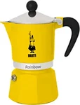 Bialetti Moka Express Rainbow Stovetop Espresso Maker 3 Cups - Yellow New. Price: $37.95.