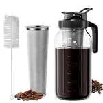 VA1KENE 64OZ Cold Coffee Maker, Iced Brewer With Filter & Spout New. Price: $28.10.