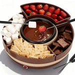 Joymech Cheese & Chocolate Fondue Machine, Candy Melting Pot For Party, Electric New. Price: $63.15.