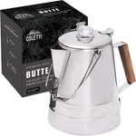 Coletti Butte Coffee Percolator Camping Pot, No Aluminum New. Price: $74.47.