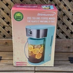 Brentwood Iced Tea And Coffee Maker With 64 Ounce Pitcher Blue KT-2150BL New. Price: $24.99.