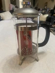 Laroma Coffee Press French 34 Oz 8 Cup Glass Stainless Steel Silver/black Used. Price: $25.75.