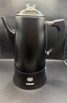Apoxcon Electric Coffee Percolator Stainless Steel Maker With Clear Brew New. Price: $52.25.