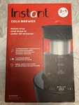 Instant 2 Cold Brewer Coffee Maker 140-6017-01 New. Price: $49.95.