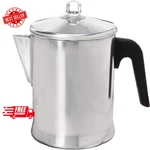 Heavy Duty Stove Top Percolator Coffee Pot Maker Aluminum Steel 9-CUP New. Price: $33.49.