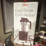 Qhh QH11 Cold Brew Coffee Maker Portable Manual Glass Plastic Clear Black Shiny New. Price: $30.78.