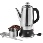 Vevor 12-CUP Electric Percolator Coffee Pot Stainless Steel Body Maker New. Price: $46.57.