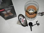 Bodum Pour Over Coffee Maker 34 Fl Oz With Permanent Stainless Steel Filter Open. Price: $30.00.