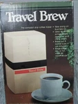 Vtg. Travel Brew Coffe Maker #7100 By Karns/jennings Product Inc. (makes 2-8.OZ) Open. Price: $49.98.