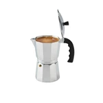 Imusa 9 Cast Aluminum Stovetop Coffeemaker, Moka Pot For Cup, Silver New. Price: $34.99.