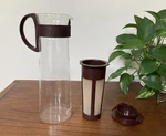 Hario Mizudashi Japan Cold Brew Coffee Pot Carafe Ice Serving Filter MCPN(G)-14 Used. Price: $16.65.
