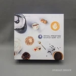 Royal Prestige Baristart Kit With Recipe Book For Decorating Coffee, Cappuccinos Used. Price: $65.99.